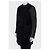 Céline Abrigo de cuero negro con mangas de shearling Celine Talla IT40/S Pre-owned - vista 2