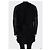 Céline Abrigo de cuero negro con mangas de shearling Celine Talla IT40/S Pre-owned - vista 3