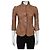 Bottega Veneta braune Lederjacke - Größe IT40 / S gebraucht