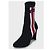 Louis Vuitton Black Textile Ankle Boots - Size 37.5 Pre-owned - view 3