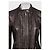 Prada Braune Leder Rüschjacke - Größe XL (IT46) Gebraucht - Ansicht 4