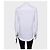 Camisa de algodón blanca con logo bordado Alexander McQueen - S Usado - vista 3