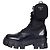 Botas de cuero negro Prada Monolith - EU 38 Pre-owned