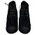 Stivaletti in suede nero Chanel con lacci e perle - Taglia 38,5 Usati - vista 2