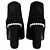 Stivaletti in suede nero Chanel con lacci e perle - Taglia 38,5 Usati - vista 4