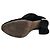 Stivaletti in suede nero Chanel con lacci e perle - Taglia 38,5 Usati - vista 5