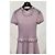 Timeless Chanel 17A Strickkleid mit rosa Blumenbordüre Größe 34 Gebraucht - Ansicht 2