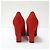 Céline Celine Helle Rote Wildleder Pumps Größe 38 Gebraucht - Ansicht 5