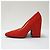 Céline Celine Helle Rote Wildleder Pumps Größe 38 Gebraucht - Ansicht 6