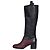 Chanel Two-Tone CC logo Leather Boots - Size 40.5 pre-owned