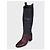 Chanel Two-Tone CC logo Leather Boots - Size 40.5 pre-owned - view 3