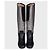 Chanel Silver & Black Leather Ankle Boots - Size 38 pre-owned - view 2