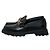 Dior Code Black Loafers aus gebürstetem Kalbsleder mit goldenem Logo, Größe 38, gebraucht