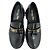 Dior Code Black Loafers aus gebürstetem Kalbsleder mit goldenem Logo, Größe 38, gebraucht - Ansicht 5