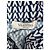 Valentino Blau V-Print Maxi Kleid Gr. M Gebraucht - Ansicht 4