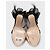 Sandali Stiletto in Velluto Nero con Fiocco Valentino Taglia 39 usati - vista 5