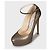 Goldene Stiletto-Absätze von Jimmy Choo - Größe 40 Gebraucht - Ansicht 3