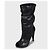 Schwarze Leder Open-Toe-Stiefel Alexander McQueen NWOB Größe 37 Gebraucht - Ansicht 3