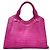 Borsa tote in agnello rosa Nancy Gonzalez usata - vista 2