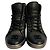 Sneakers alte lucide con lacci Chanel Taglia 37,5 usate - vista 3