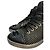 Sneakers alte lucide con lacci Chanel Taglia 37,5 usate - vista 4