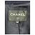 Chanel Navy Blue Wool Double-Breasted Peacoat  Sz.38 - view 6