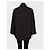 Balenciaga Black Polyamide Oversized Wrap Jacket Coat Sz. 34/XS pre-owned - view 3
