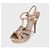 Saint Laurent Python Tierdruck Blockabsatzsandalen 38.5 Gebraucht - Ansicht 3