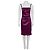 Lila Satin ärmelloses Kleid Dolce & Gabbana Größe 40fr/L gebraucht