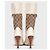 Gucci White Textile & Leather Ankle Boots - Size 37.5 Pre-owned - vista 4