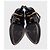 Prada Black Leather Ankle Boots with Gold Hardware, Size 36 Pre-owned - view 5