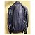 Dolce & Gabbana Dolce and Gabbana Navy Crocodile Print Lambskin Bomber Jacket Sz.48-50 Pre-Owned - view 7