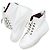 Botas de combate Chanel 2021 con logo CC entrelazado Talla 37 Pre-owned