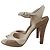 Sandalo slingback beige marrone Chanel taglia 40 usato