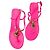Infradito Chanel 2024 Rosa Fluo Taglia 37,5 Usate