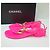 Infradito Chanel 2024 Rosa Fluo Taglia 37,5 Usate - vista 2