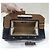 Fendi Black Leather Walnut Wood Handle Clutch Bag Pre-Owned - view 5