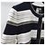 Gestreiftes Seiden-Tunika-Kleid von Chanel Freizeitkleid Größe 38 Gebraucht - Ansicht 8