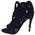 Alaïa Alaia Schwarze Wildleder Sandalen mit Absatz Größe 38,5 Gebraucht