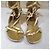 Timeless Chanel Gold Gladiator Sandalen Größe 38 Gebraucht - Ansicht 8