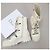 Dior White Iron Leather Tall Boots sz. 38 Pre-Owned - view 4