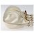 Borsa a mano Salvatore Ferragamo Sofia in pelle dorata D'oro - vista 3