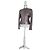 Hugo Boss Metallisch Silberne Lederjacke