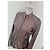 Hugo Boss Metallisch Silberne Lederjacke - Ansicht 3