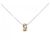 Autre Marque Collana in oro bianco e oro rosa Au750 con diamanti D'oro - vista 6