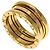 Bulgari Anello Bvlgari B-zero1 2-Band in oro giallo 18K