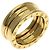 Bulgari Anello Bvlgari B-zero1 a 2 bande in oro giallo 18K - vista 2