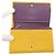 Billetera bi-fold de cuero Epi Louis Vuitton Amarillo - vista 4