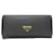 Prada Saffiano Leder Langbörse Schwarz