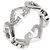 Cartier C Heart Diamantring aus 18K Weißgold - Ansicht 2